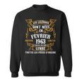 Les Legendes Sont Nees En Fevrier 1963 60E Anniversaire Homme Sweater e