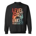 Level Onkel Freigeschaltet Du Wirst Onkel Sweatshirt