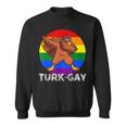 Lgbt Pride Gay Lesbian Turkey Matching Thanksgiving Sweatshirt