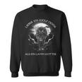 Lieber Ein Wolf Odins Als Ein Lamm Gottes Nordic Sweatshirt