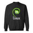 Linux Mint Lover Tagline Con Logo Open Source Os Felpa