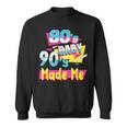 Los Años 80'S Baby 90'S Made Me Retro Nostalgia De Los 80 Camisa de entrenamiento