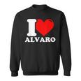 I Love Alvaro Sweatshirt