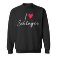 I Love Schlager Sweatshirt