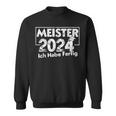 Master 2024 Masterletter Master Exam Sweatshirt