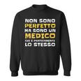 Medico Testo Divertente Idea Simpatica Laurea Uomo Ragazzo Felpa