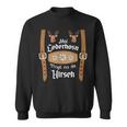 Mei Lederhosen Deer Oktoberfest Costume Sweatshirt