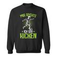 Mir Reichts Ich Geh Kick Football Player Children's Boys Sweatshirt