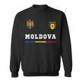 Moldova Sports Football Flag Football Sweatshirt