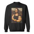 Mona Lisa Bodybuilding Muscolare Palestra Allenamento Abiti Felpa