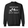 Montagne La Mia Terapia Mountains Are My Therapy Felpa