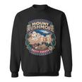 Mount Rushmore South Dakota Retro 80S Mt Rushmore Souvenir Sweatshirt
