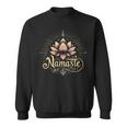 Namaste Peace & Harmonie Yoga Auf Deutsch Sweatshirt