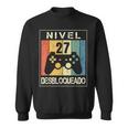 Nivel 27 Desbloqueado Gamer 27 Años 1995 Divertido Chico Camisa de entrenamiento