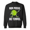 Non Posso Ho Tennis Divertente Sport Giocatore Danza Dab Felpa