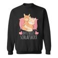 Offizielles Schlaf Nachthemd Schlafanzug Alpaca Lama Sweatshirt