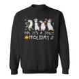 Oh It's A Jolly Holiday Christmas Penguin Xmas Penguin Lover Sweatshirt Oh It's A Jolly Holiday Christmas Penguin Xmas Penguin Lover Sweatshirt