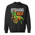 Oktoberfest T-Rex Lederhosen Dinosaur Bavarian Children's Sweatshirt