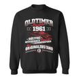 Oldtimer Baujahr 1961Intage Birthday S Sweatshirt