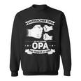 Opa Hoch 2 Grandchildren Grandchildren Grandpa Sweatshirt