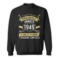 Originale Dal 1949 Uomo Donna Anni 75 Compleanno Felpa