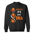 Pallacanestro È Nel Mio Dna Divertente Giocatore Coach Team Felpa