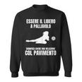 Pallavoloolley Donna Meme Libero Regalo Divertente Felpa