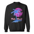 Palm Beach Retro 80S Estetica Felpa