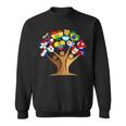 Hispanic Heritage Month Spanish-Speaking Countries Flags Sweatshirt