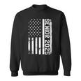 Patriotic Senior 2025 Usa Flag Vintage Senior Class Of 2025 Sweatshirt