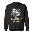 Penguin Official Sleep Ich Watschel Jetzt Ins Bett Sweatshirt