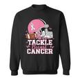 Pink Out Tackle Breast Cancer Awareness American Football Sweatshirt