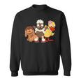 Pittiplatsch Schnatterinchen Und Moppi Drei Freunde Sweatshirt