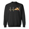 Pizza Pepperoni Pizza Heartbeat Sweatshirt