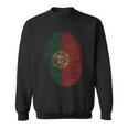 Portugal Flag Fingerprint Sweatshirt