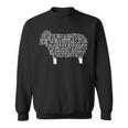 Psalm 23 Bibleerse Writing Sweatshirt