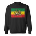 Rastafari Lion Of Judah Reggae Rasta Flag Sweatshirt