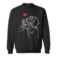 Rauhaard Dachshund Teckel Dachshund Sweatshirt