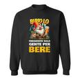 Regalo Birra Birrolo Nano Frequento Gente Per Bere Felpa