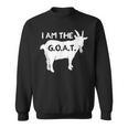 Regalo Con Scritta I Am The GOAT Greatest Of All Time Athletics Felpa