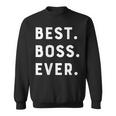 Regalo Per Il Capo Best Boss Ever Felpa