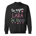 Regalo Per Nome Lara La Migliore Lara Del Mondo Felpa