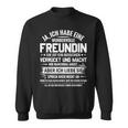 Relationship Partner Don't Speak Ich Habe Eine Freundin Sweatshirt