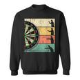 Retro Dart For Dart Game Sweatshirt