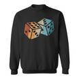 Retro Dice Gameintage Dice Sweatshirt