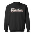 Retrointage Frankie Name Personalised Sweatshirt