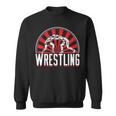 Ring Sport Ring Combat Ringer Wrestler Sweatshirt