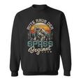 Rute Raus Der Spass Beginnt Fishingintage Angler Sweatshirt