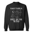 Sagittario Libero Come Ilento Sagittario Felpa
