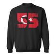 Samsun 55 Memleket Turkey Flag Idea Sweatshirt